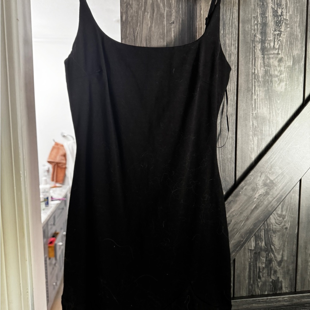 Princess Polly Classic Black Mini Dress